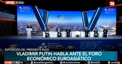 Rusia prevé un crecimiento positivo para 2023, algo que no pueden asegurar los aliados europeos de los Estados Unidos: “están en rojo”, refirió Putin.